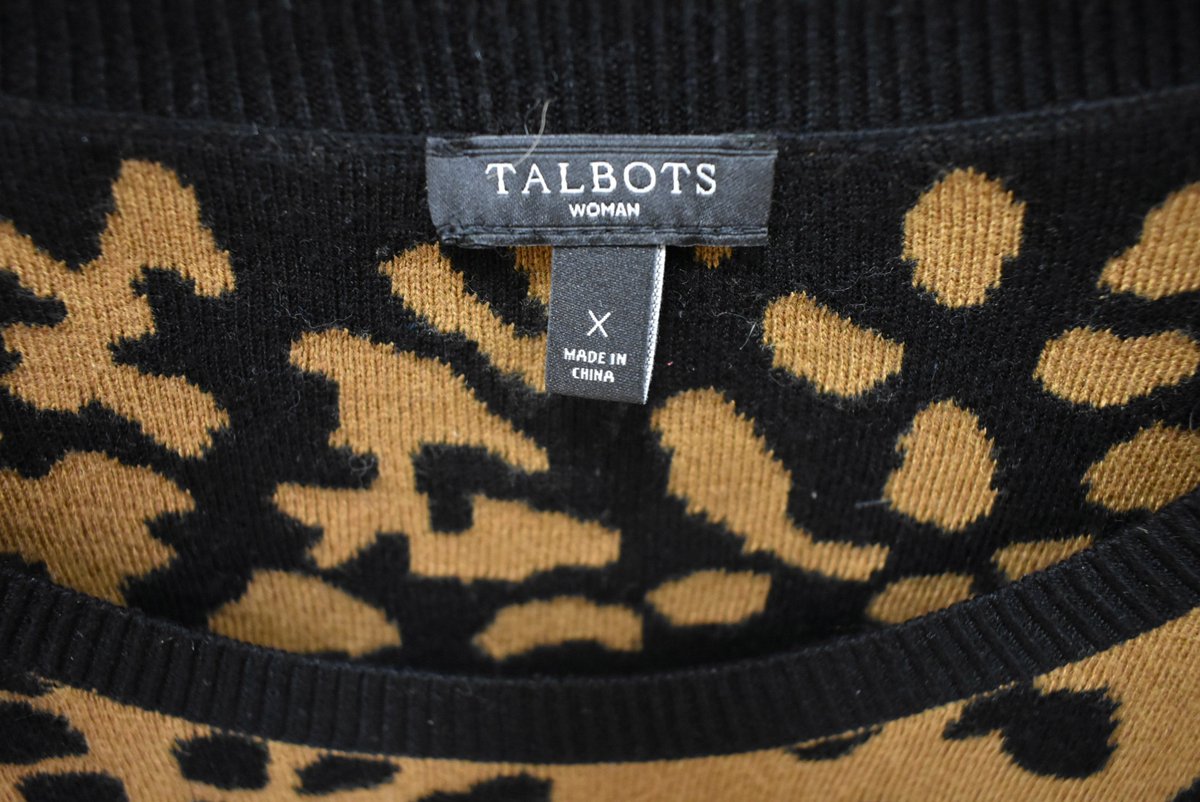 GoodwillWorks's tweet photo. Original department store price $90. Goodwill price $4.69. #ShopGoodwill to find designer names for discount prices like this Talbots Animal-Print Top.
#ChicforCheap #Designer #Talbots #GoodDeals #GoodwillFinds #GotItAtGoodwill #LuxforLess #CheetahPrint https://t.co/n2GMesKBoj