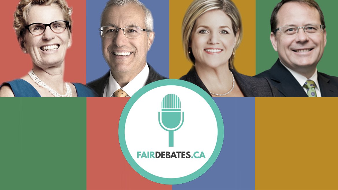 UPDATE: One thousand Ontarians have now signed our petition calling on <a href="/Kathleen_Wynne/">Kathleen Wynne</a>, <a href="/VictorFedeli/">Victor Fedeli</a> + <a href="/AndreaHorwath/">Andrea Horwath</a> to support fair Leaders Debates:  change.org/p/kathleen-vic… #onpoli