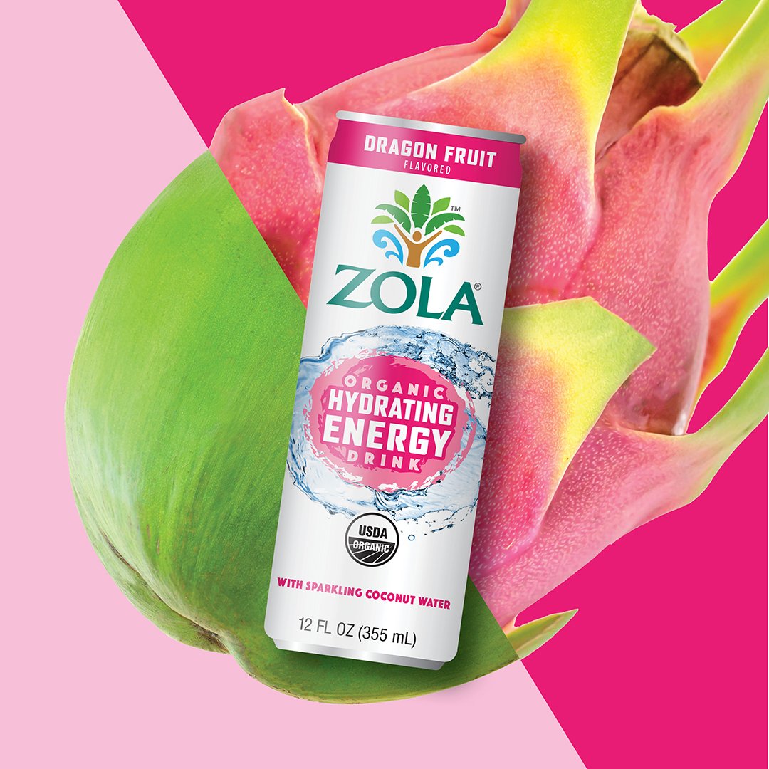 Bursting with Dragon Fruit Flavor and plant-powered energy! #Livezola #OrganicEnergy