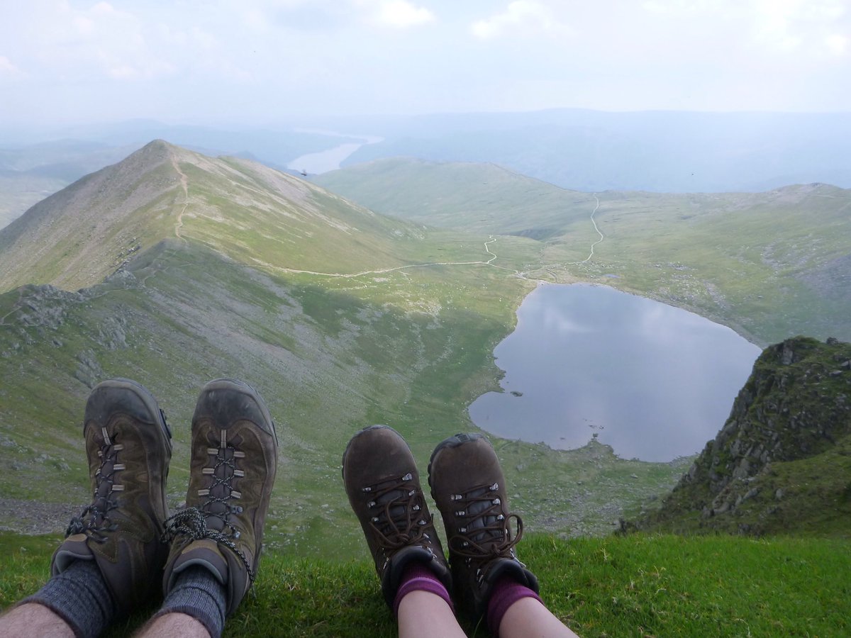BH_Adventure's tweet photo. We discovered our love for walking in June 2016 on the number 1 helvellyn #100Walks https://t.co/DP1cu5S0Dd