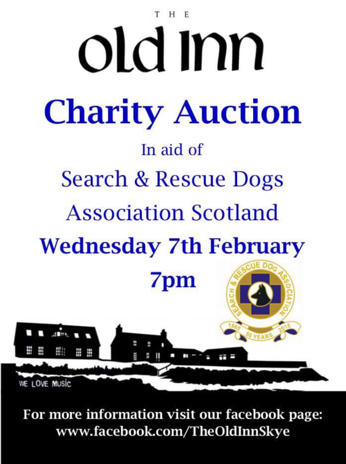 The Inn is hosting a charity auction night for <a href="/SARDAScotland/">SARDA Scotland</a> next week.

Check out our Facebook page for details of the amazing donations that we have received and for how you can be involved in raising money or awareness for this amazing cause.

#charity #fundraising #SARDA