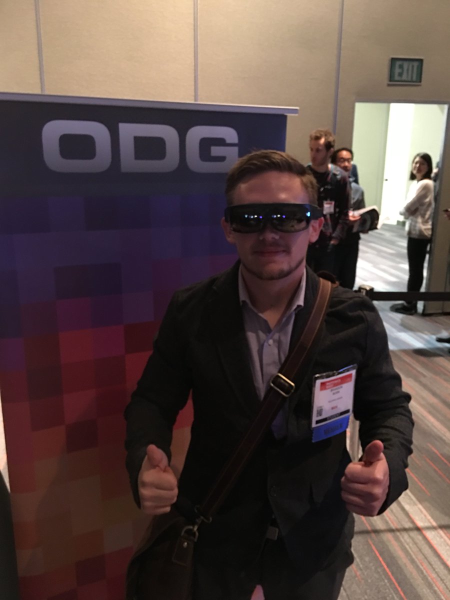 Great time <a href="/PhotonicsWest/">SPIE Photonics West</a>. Thanks to everyone who stopped by to see the ODG R-8's, R-9's and create excitement around the big tomorrow!