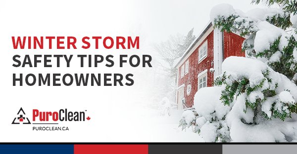 Snowstorms bring snow, ice, sleet, strong winds and dangerously low temperatures. Here are essential winter storm preparedness tips for property owners: puroclean.ca/blog/winter-st…