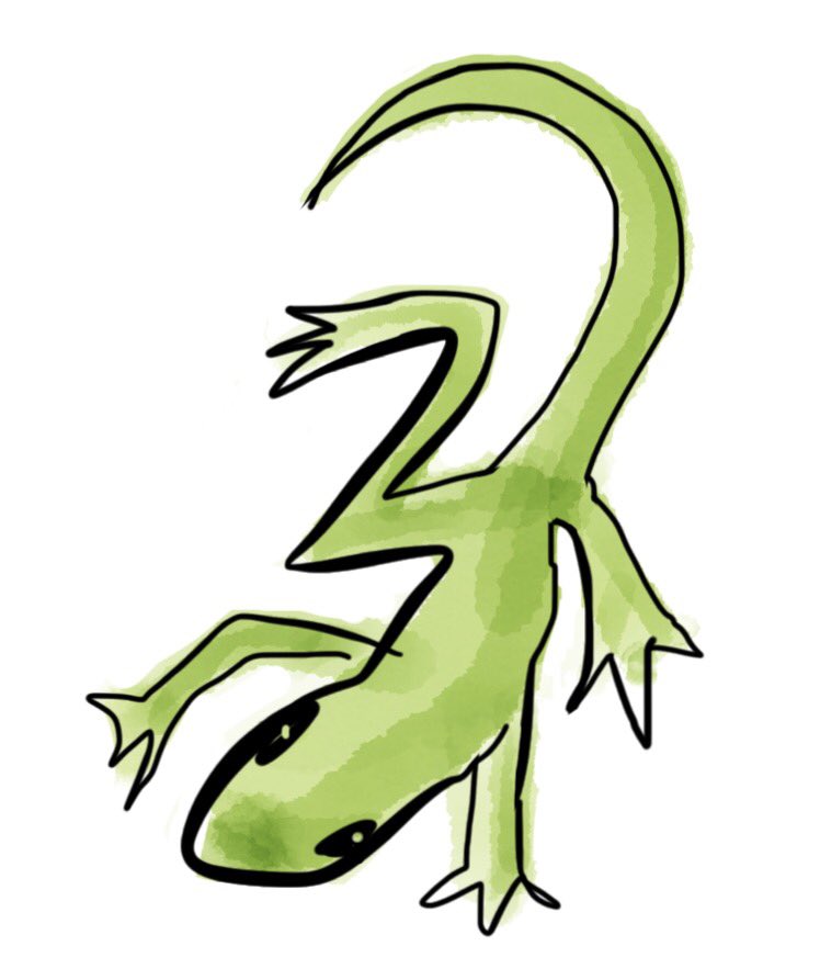 Drawing of a lizard by John Sage of BlackDogHat  #blackdoghat #sketch #drawing #lizard #lizarddrawing #scribble #art #lizardillustration #reptile #reptilesofinstagram #reptiledrawing #illustration #Illustrator