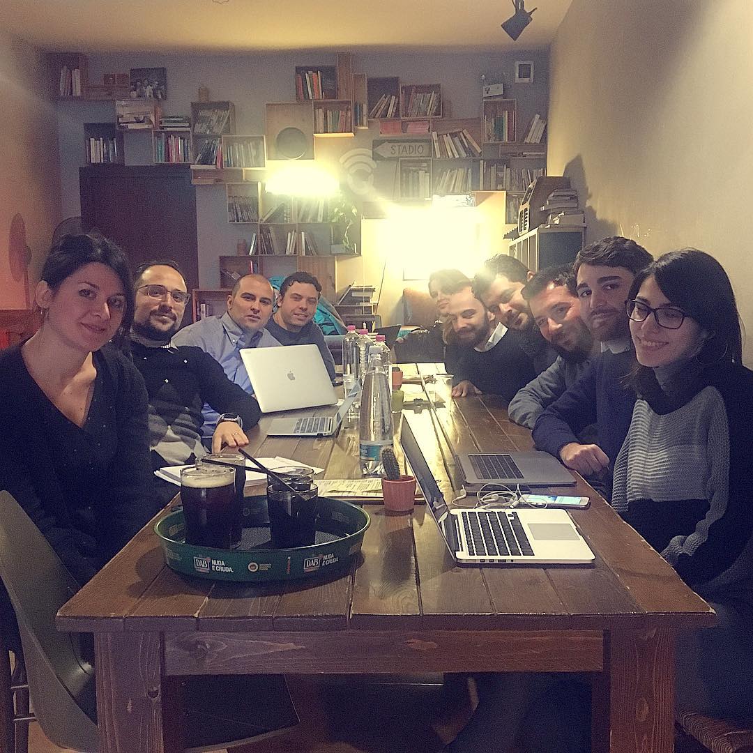 jacopopaoletti's tweet photo. Primo Board Meeting di @comunicatica: l'occasione per rivedere tutti i nostri soci provenienti da ogni parte d'Italia, fare il punto su quanto fatto insieme nel 2017, definire la strategia di gruppo del 2018: stiamo davvero preparando grandi cose. We are #Comunicatica: #SoarHigh. https://t.co/3ySVKs0gDH