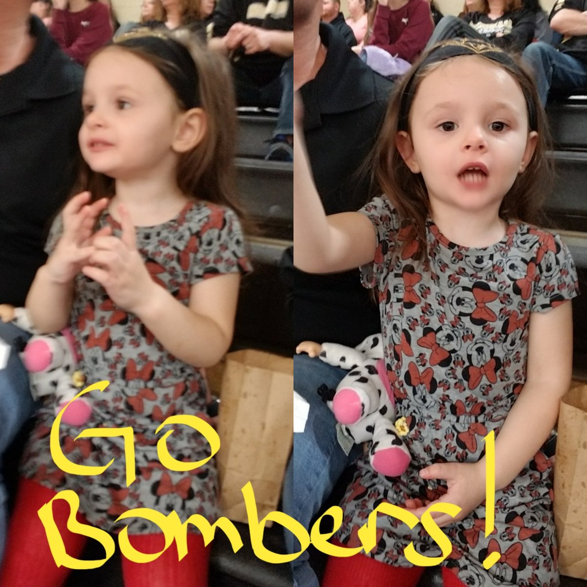 MrsFabrown's tweet photo. Go Bombers, go!! #beatbadger https://t.co/dEzMrFPsyB