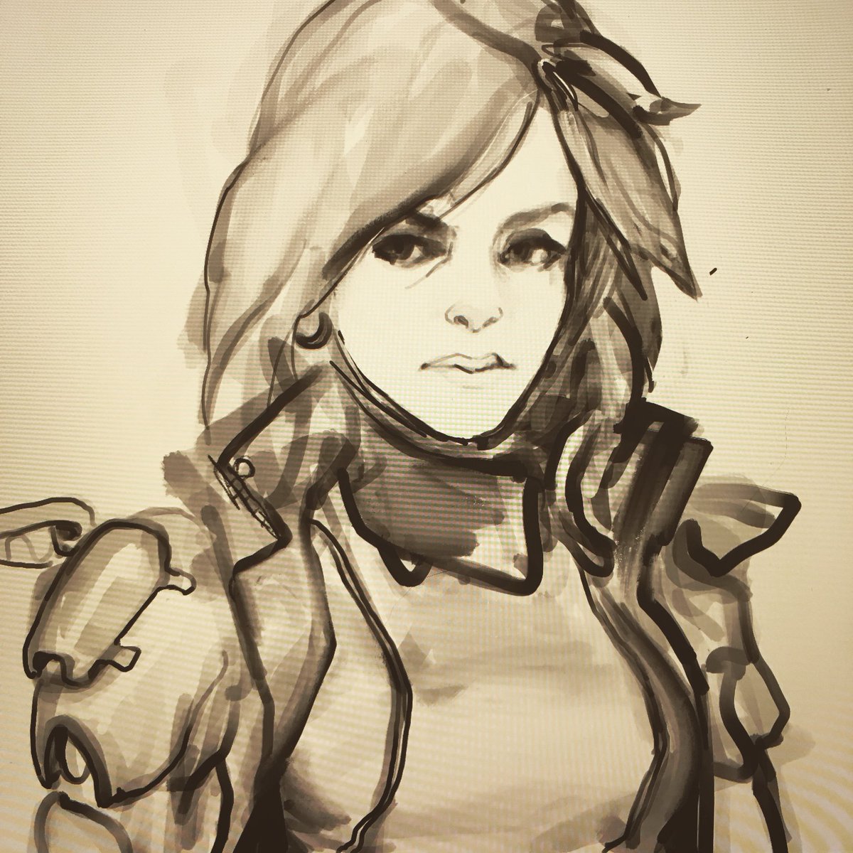 SoldierGoose's tweet photo. Lena Lein #gamedev #indiedev #conceptart #illustration #drawing https://t.co/pKbJoO62ep