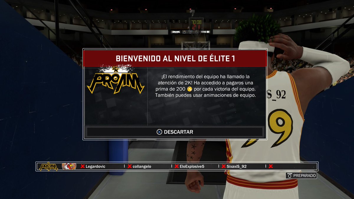 Seguimos creciendo <a href="/FightingCocks2K/">Nashville Fighting Cocks</a> 30-7 #Elite1 #2KDraftMe <a href="/NBA2KLeague/">NBA 2K League</a>