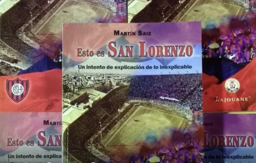 SLEterno's tweet image. Los ganadores del libro 
“Esto es San Lorenzo” escrito por Martin Saiz son:
@FerCubino y @AldanaDimenna17
Felicitaciones!!!