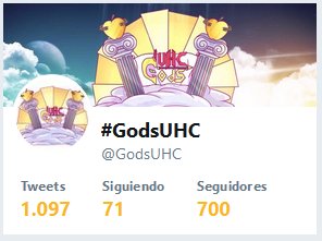 GodsUHC's tweet photo. Por cierto, muchas gracias a todos los que estan dando su apoyo a este evento, ya somos #700Dioses y vamos por mas :D
Me gustaria recordarte que los paises que tenemos por el momento son:
#GodsSalvador
#GodsEcuador
#GodsPerú
#GodsHonduras
#GodsColombia
#GodsChile
QUE PAIS FALTA?? https://t.co/5rHQmsMqDn