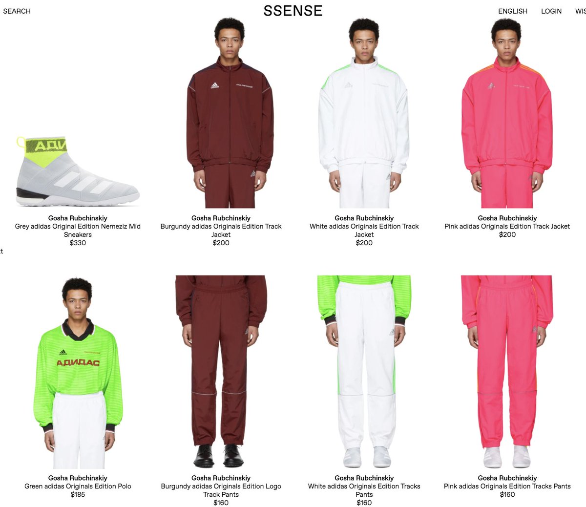 gosha rubchinskiy ssense