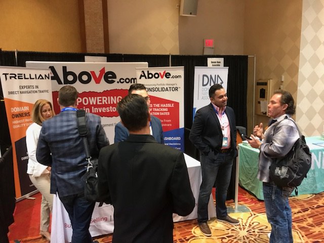 above_domain's tweet photo. Another busy day at #NamesCon Booth 24 - in the books 📕😁
💰Lots of interest in AutoPilot to find highest paying #advertising channel for each #domain visitor 💵
🔥Learn more: https://t.co/HChVQXt7wA🔥
#NCGlobal #domains #domainers #domaining #NamesCon2018 #NamesCon18 https://t.co/3NU8H5CCsX