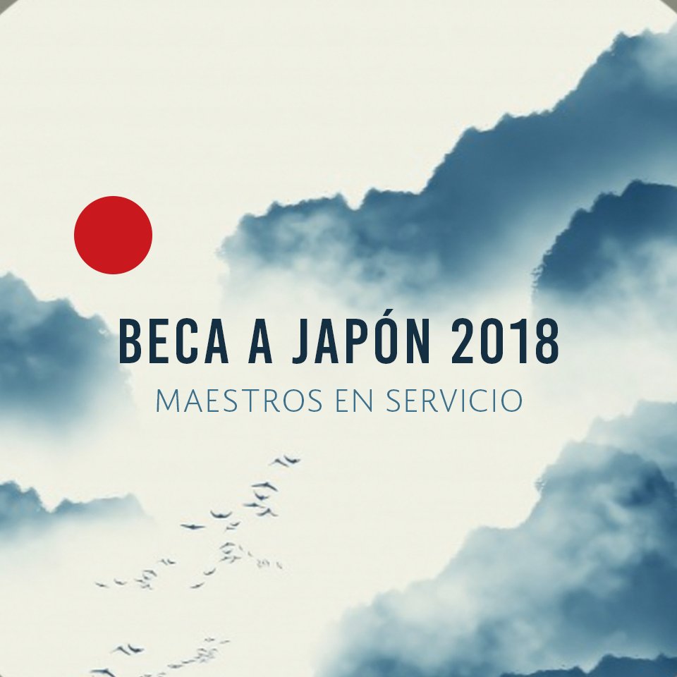 SEP_mx's tweet photo. ¿Eres maestro de educación básica o de Escuelas Normales? ¿Te gustaría seguir tu formación en el extranjero? ¡Esta beca es para ti! @JapanEmb_Mexico https://t.co/KAMXVJWxmP https://t.co/zKzFClyYYX