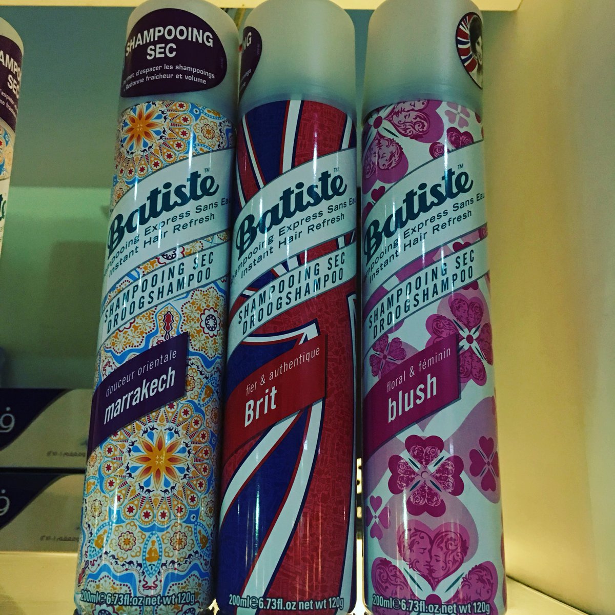 WhitesPharm's tweet photo. Batiste Dry shampoo https://t.co/3urJYiCqrT