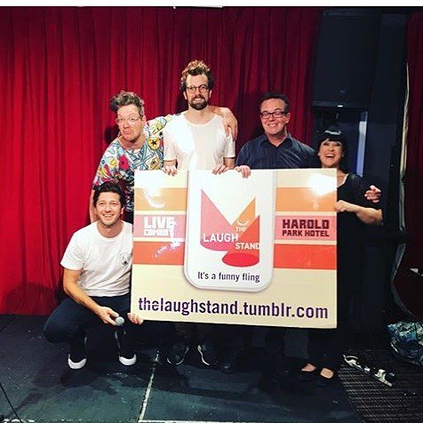 The Laugh Stand tweet media