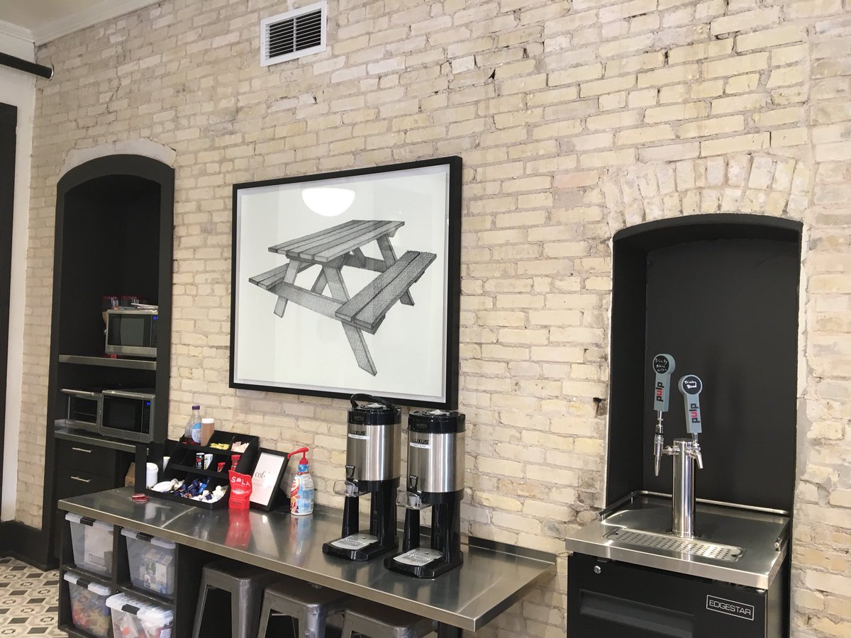 DrLuisEMartinez's tweet photo. @Scaleworks is a critical part of #startupdensity in the #techdistrict.  They are bringing #saas #scaleups to scale and grow in #satx. Thanks for the tour and visit! #CoolestPlaceToWork #studentsstartup #trinintern #partner https://t.co/KL7UpEzJEZ