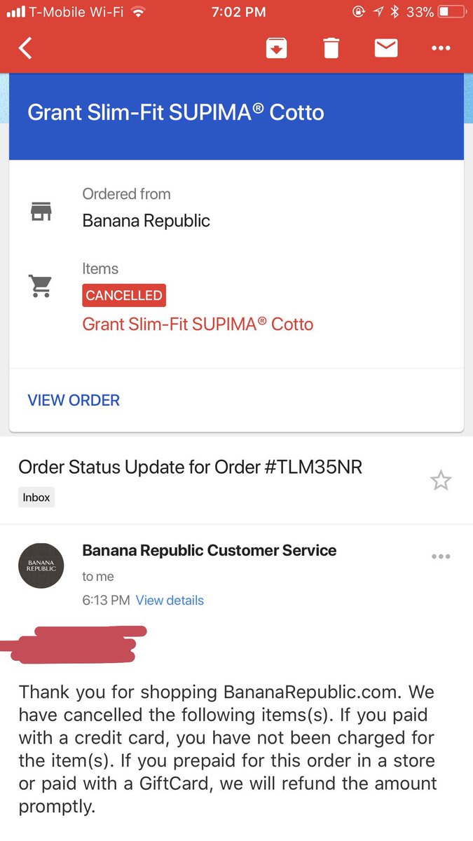 dshah37's tweet photo. How to make money as a business? Bring traffic in by offering a $50 off $50 or more discount and then cancel the order 😂 @BananaRepublic https://t.co/163R3Uc7Oq