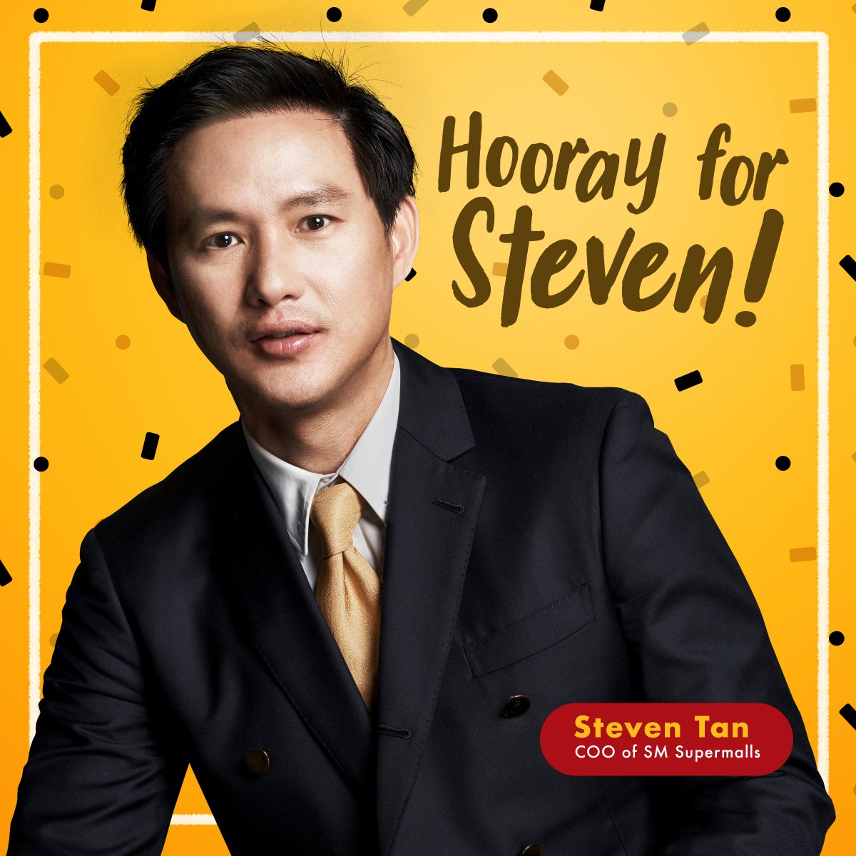 It’s been 25 years since we opened our first McDo store in SM North EDSA. We look forward to many more years and growth of our McDo-SM partnership, especially with new <a href="/smsupermalls/">SM Supermalls</a> COO, Steven Tan. Congratulations!