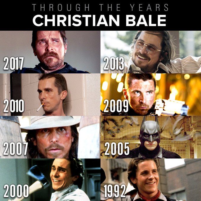 The Fighter! Happy birthday Christian Bale! Which of his movies is your favorite? 