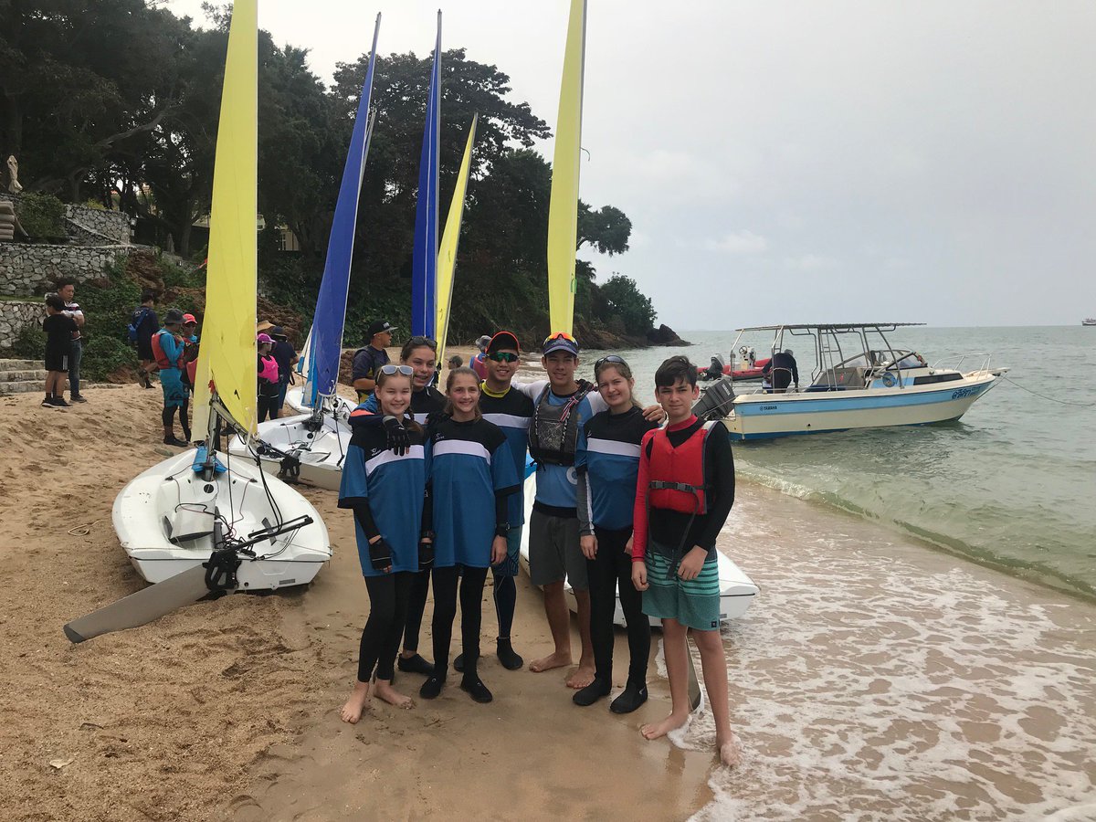 RegentsSchool's tweet image. Members of Regents&apos; sailing CCA entered into the annual Inter-school Sailing Regatta at the Royal Varuna Yacht Club over the weekend. We competed against 48 other students from 5 international schools and got through to the quarter finals. Well done team Regents! #GoRISPSecondary