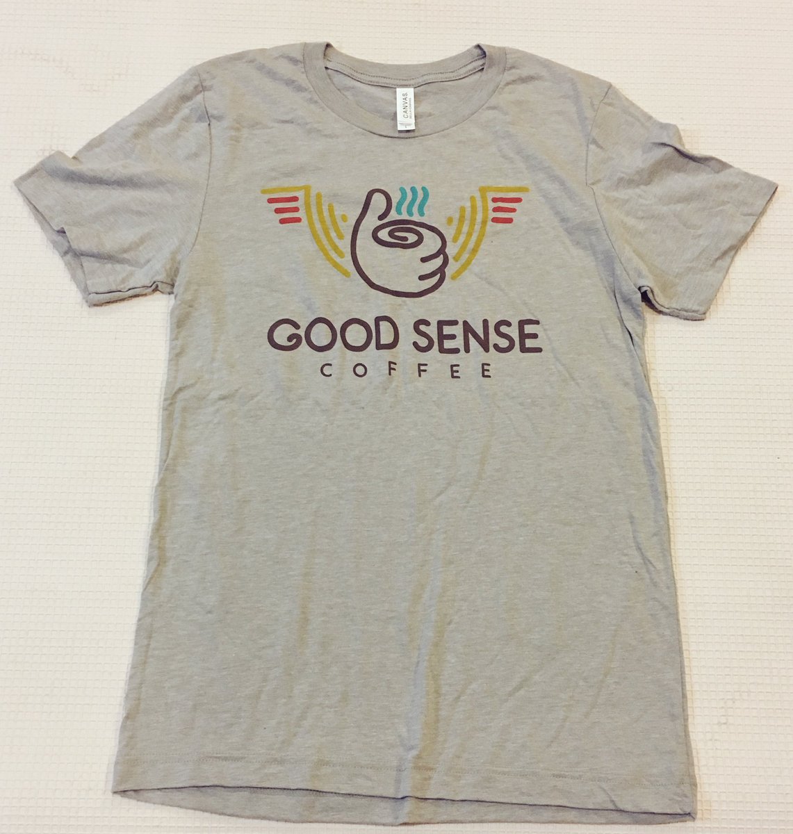 GoodSenseCoffee's tweet photo. On the website this week! Two colors and hoodies too! #shirts @BellaCanvasLA #soSoft #SoNice #supportYourLocalCoffeeRoaster https://t.co/wRZZx5H4MH