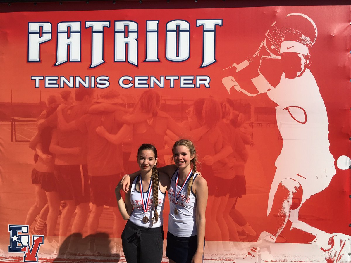 Starting off the year right at the GISD spring freshman open. Congrats Eden and Cassidy/Brianna on getting third in singles and doubles!!