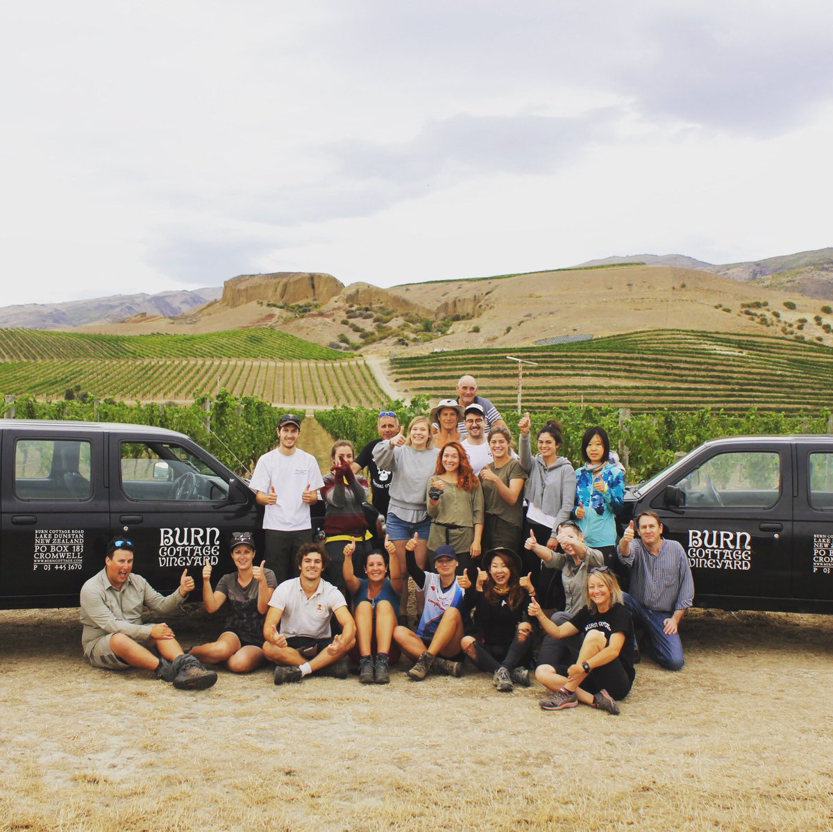 Check out our new vineyard #PinotNoir #Bannockburn #centralotago vineyard #ours #TheCrew #wine #vintage2018
