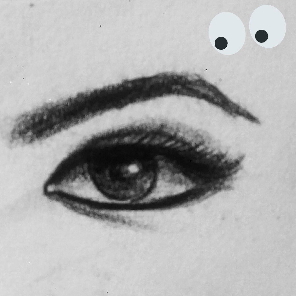 NithyashreeA's tweet photo. 😍eye drawing..love to draw eyes https://t.co/195SY2kMHn