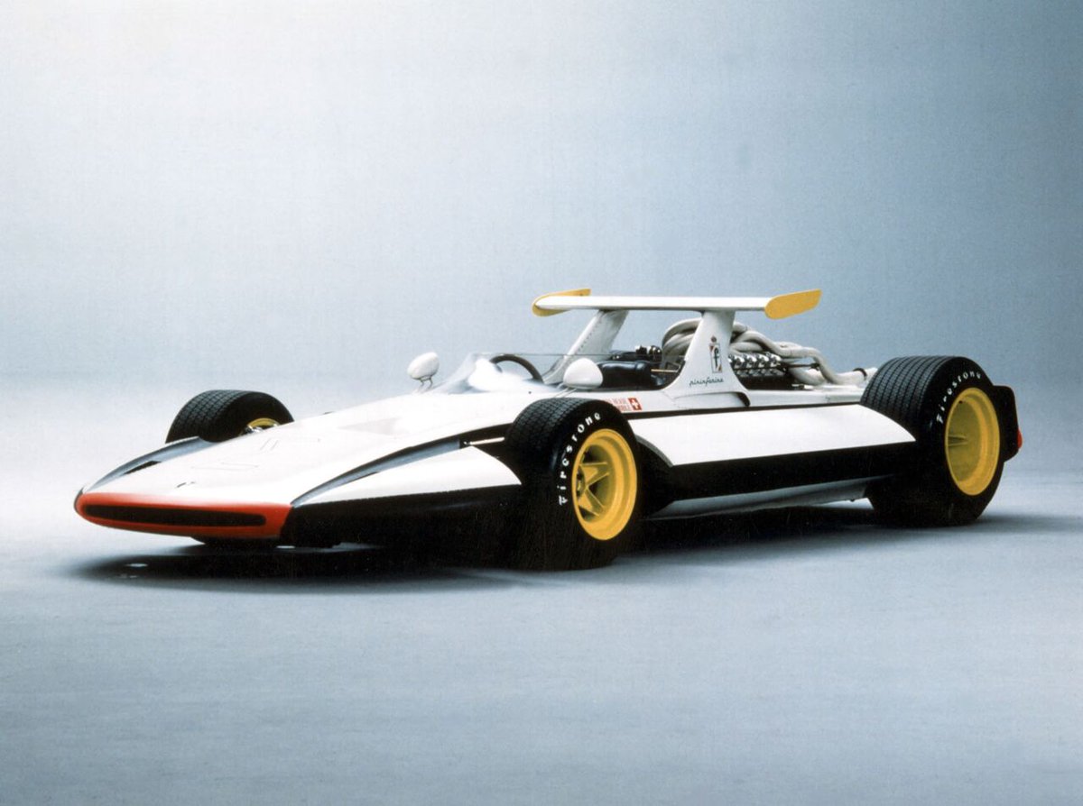 ColumnM's tweet photo. Ferrari Sigma GP Monoposto F1 designed by Pininfarina in 1969 as a racing car safety research prototype.
Read More- https://t.co/l3PLn1FG7H
.
#automotivedesign #racing #motorsport #sigmagp #ferrari312 #formula1 #pininfarina #monoposto https://t.co/znH9oPt9LA