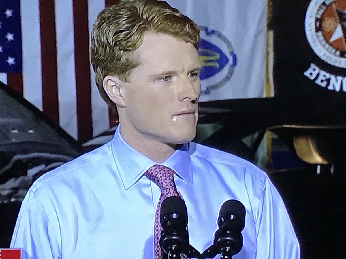 PFTompkins's tweet photo. Liking what I see in this response from Joe Kennedy. The Dems finally figured out the left wants to hear from the younger generation, with the wettest-looking mouths. https://t.co/E6wpylolhF