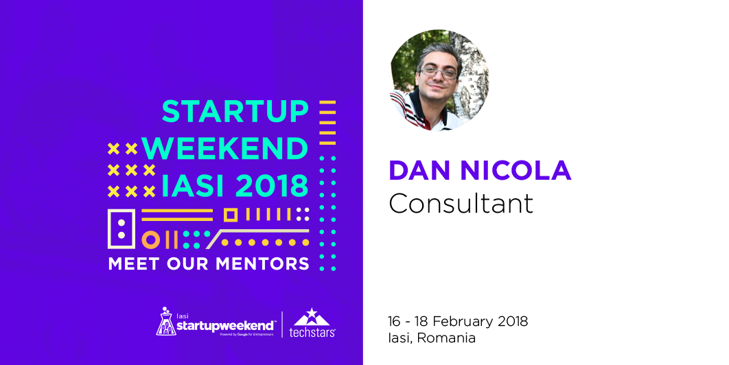 SWIasi's tweet photo. Dan Nicola is an Agile consultant and coach focused on product development. This is why he co-founded @strongbytesro and TBNR Accelerator, a start-up accelerator aimed at technology startups with potential for exponential growth. Meet him at #SWIași2018: https://t.co/8POfFfopBf https://t.co/dqJDlHIznS