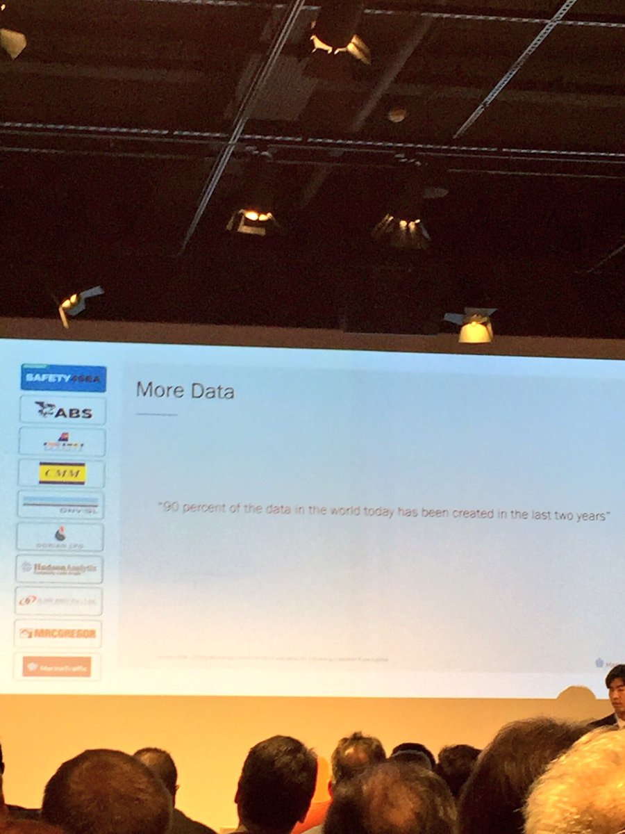 90% of the #data in the world has been created in the last two years #SMART4SEA