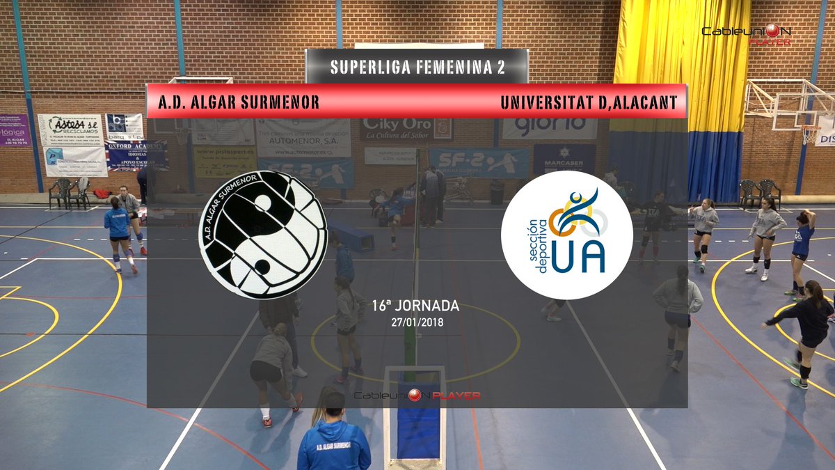 cableunionplay's tweet photo. Ya está disponible el partido @algarvoleibol Vs @UAVoleyfemenino #SLF2 @RFEVB @ComunidadVoley @SuperVoleySpain #SomosVoleibol 🏐
Ver--> https://t.co/DgXFnbZjed https://t.co/l1g4YRLKHR
