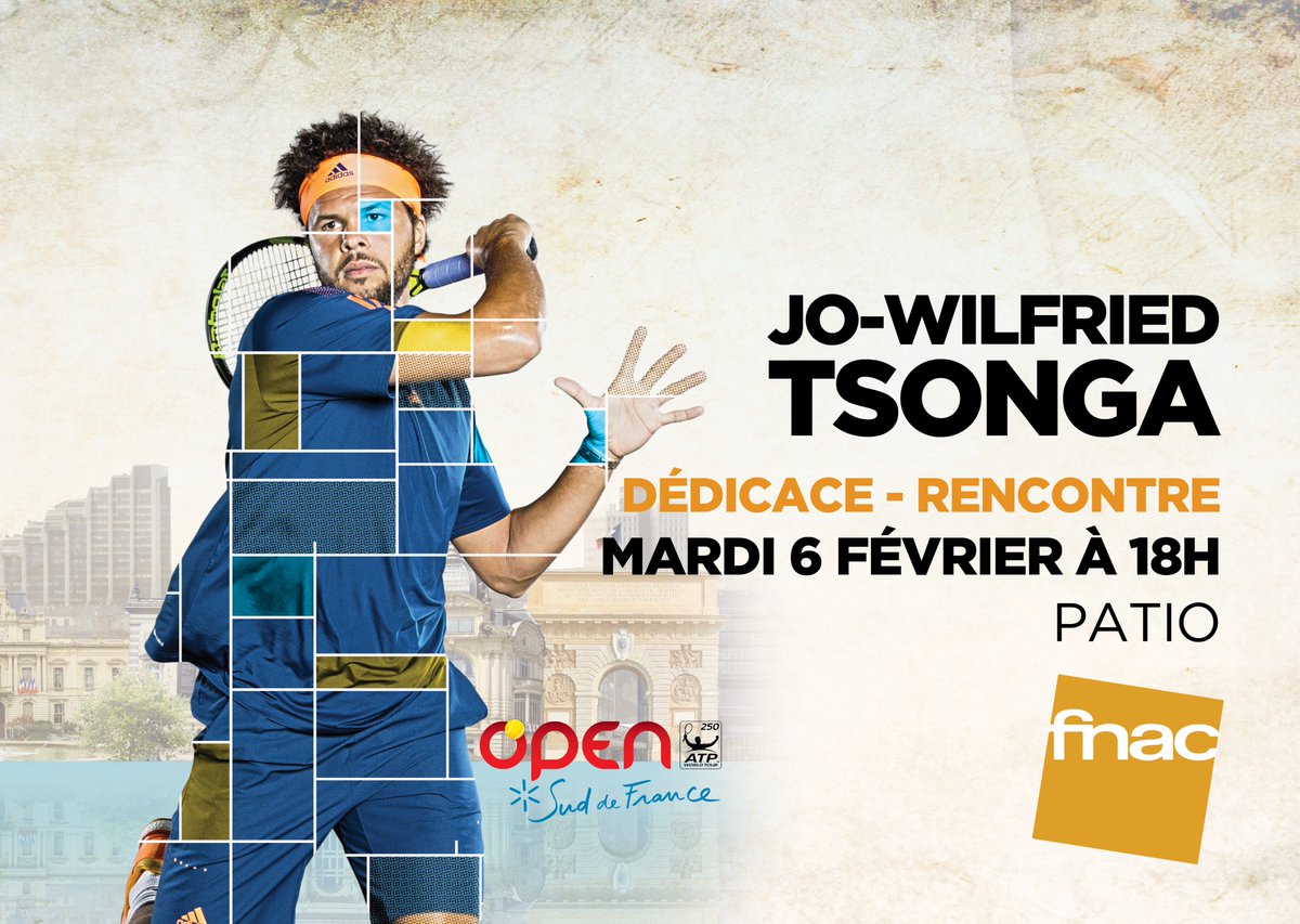 PolygoneMtp's tweet image. Le 19ième joueur mondial de tennis sera présent au Polygone 😍