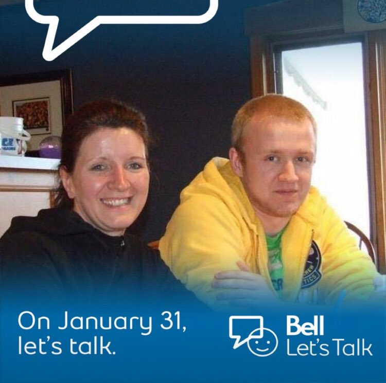 Even after 5 years we are all still wondering WHY.  #NoMoreStigma #NoMoreSilence #NoMoreSuicide #BellLetsTalk #GetInTouchForHutch #SH44 #NeverAlone 💛
