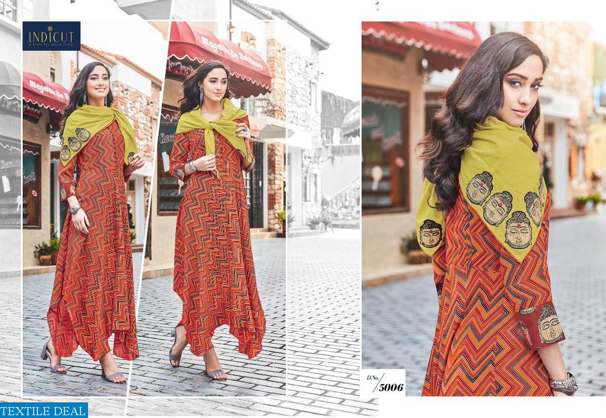 AnjaliDixu's tweet photo. Shop Now Indicut Present Dazzle Indo Western Kurtis Catalog Collection at Wholesale Rate only at #TextileDeal
Buy@ https://t.co/X4VOyF2ap6
#KurtisCatalog #WomensClothing #Fashion #Kurtis https://t.co/Cj8iJBJWG2