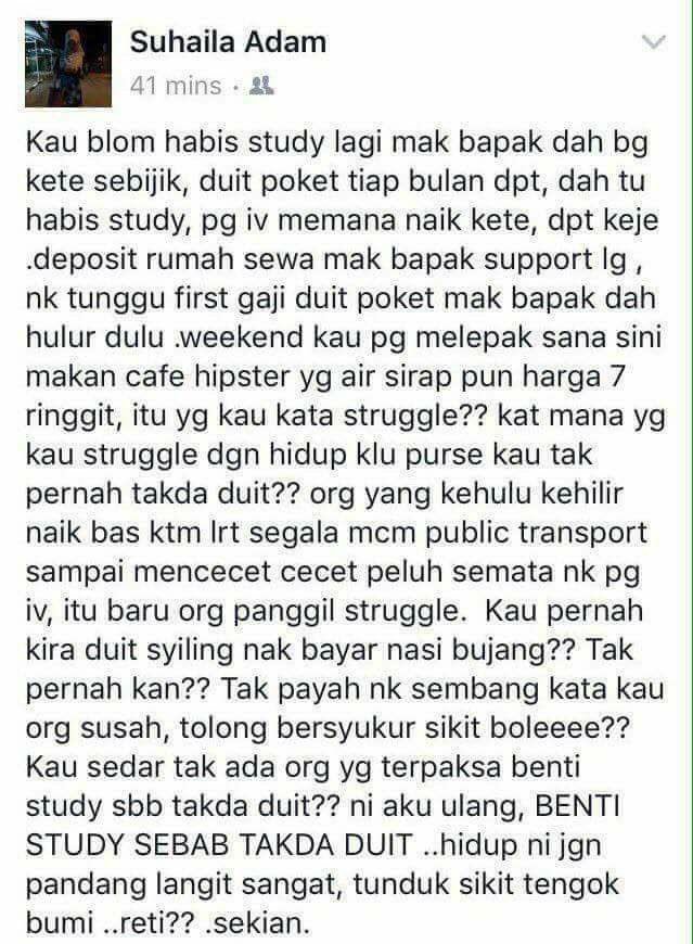 OfficialAdib's tweet photo. Nah setepek. Tht’s why kengkadang aku rasa annoying gila bila sesetengah manusia cakap dia struggle gila susah nak cari kerja nak hidup. https://t.co/exlnh2g3tp