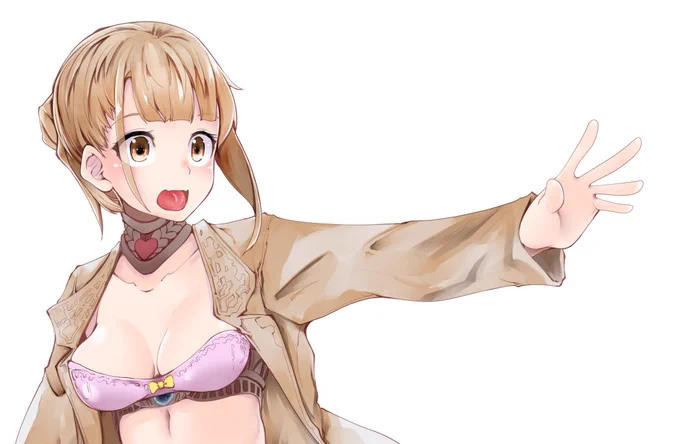 ブラシ試してみるの楽しいラクガキ。 