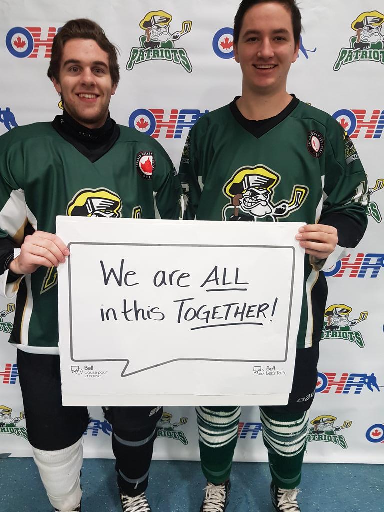 MFPatriotsPJHL's tweet photo. @thomashaffner4   Ryan Maksymuk  @MFPatriotsJrC #BellLetsTalk https://t.co/aSt1ZIvh0W
