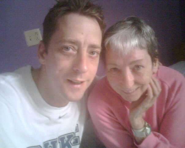 This was the last time I saw my Mom. 
She was in the N.S. Hospital
That day as I went to hug her goodbye she looked up at me and said... 

“Paul I’m sorry I am such a terrible Mother” 

I responded  “You’re the best Mother I ever could have had” 

#BellLetsTalk 
Please RT ❤️
