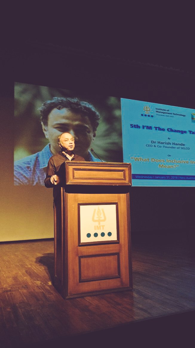 IMTGhaziabad's tweet photo. “We confuse between financial poverty and intellectual poverty and that's how the disparity between us and the lesser privileged comes in our mind”
-@Harishhande 

#IMTheChange 
#HarishHandeAtIMT https://t.co/NARddZwMeE