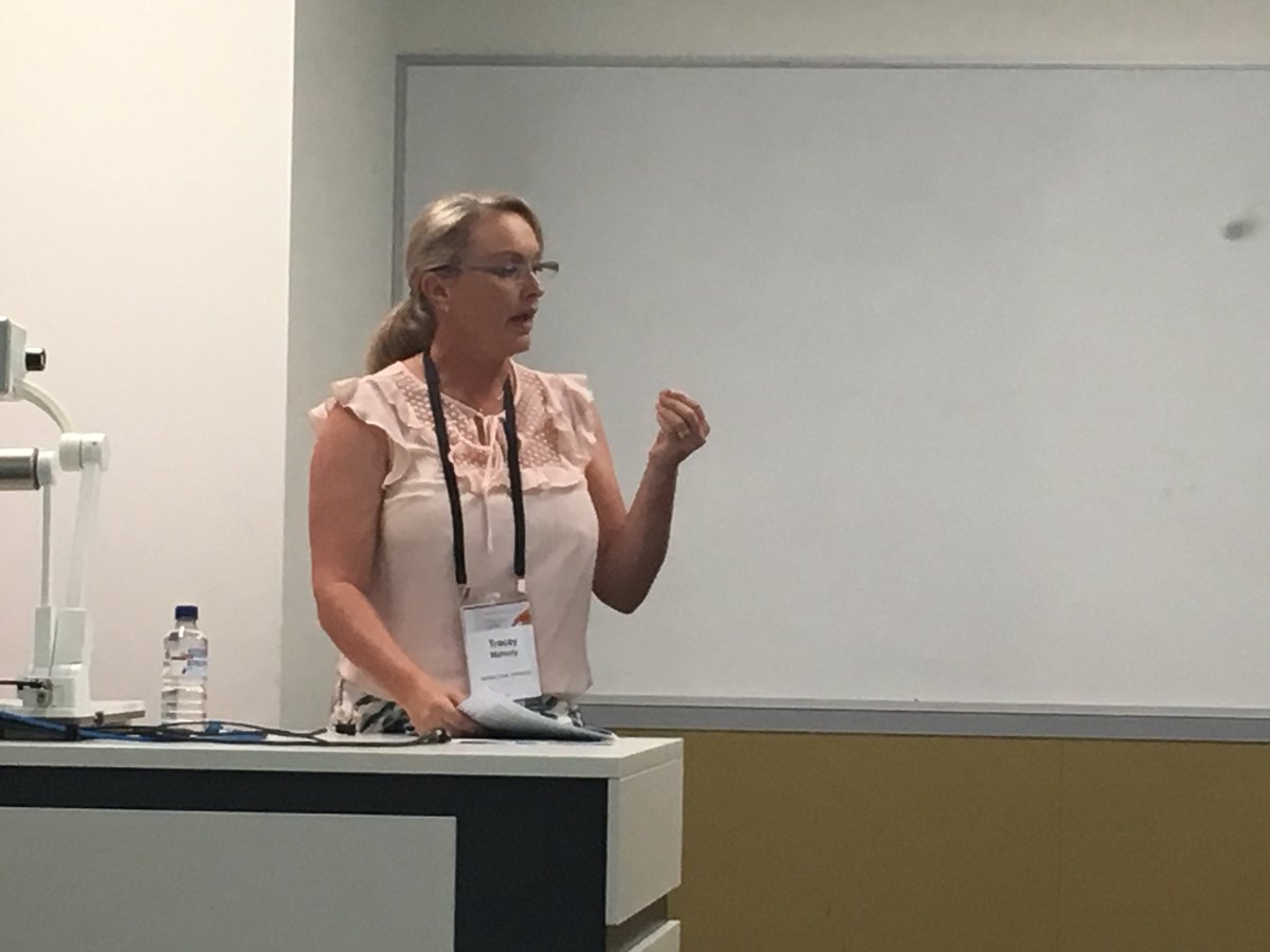 TrinaSM's tweet photo. Brilliant talk “If we post it they will come: a small business social media perspective” Marketing marries UX user analysis by @Tracey_Mahony @ProfDLow @itatjcu @JCUCBLG #AWC2018 #ACSW2018 https://t.co/SCmBLBcozZ