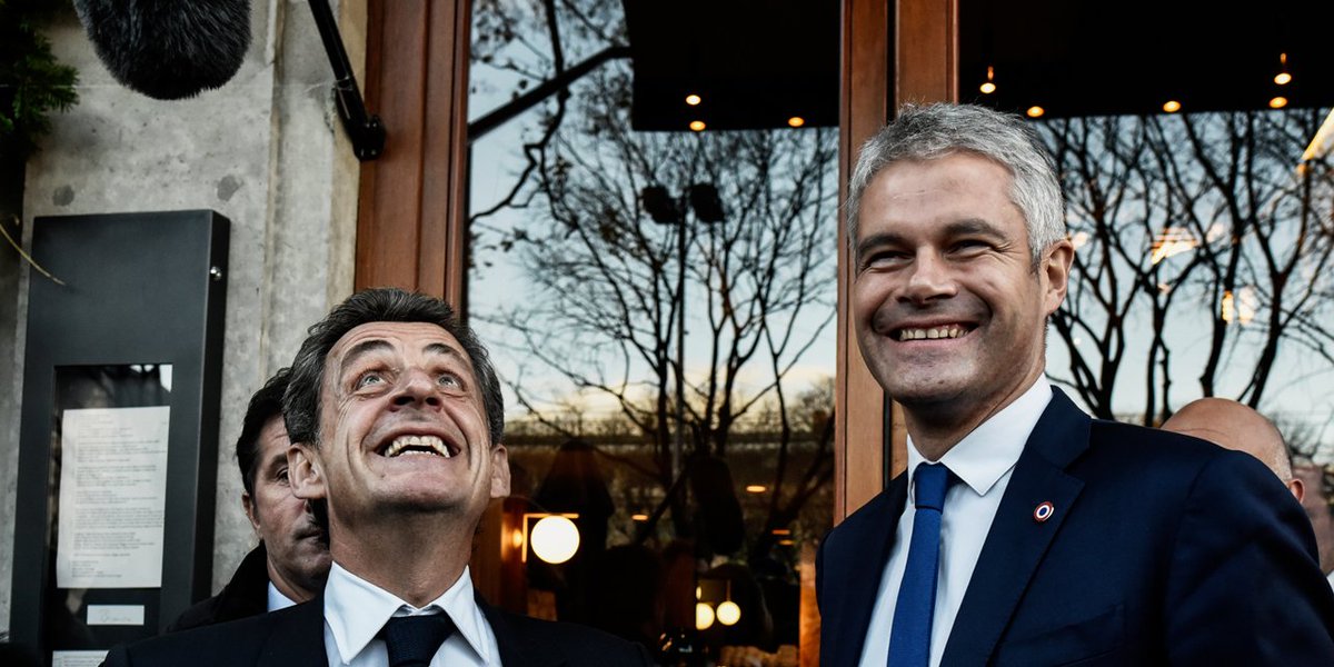 Même Nicolas Sarkozy trouve Laurent Wauquiez "très très à droite" bit.ly/2FtJm5a