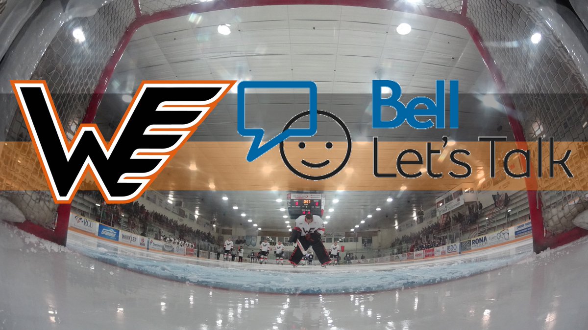 winklerflyers's tweet photo. For every RT, #BellLetsTalk will donate 5 cents to Mental Health Programs. You never know who needs your help. To learn more about the program click here. https://t.co/XCN8css1F7 @mjhlhockey https://t.co/plcqSnp2ro