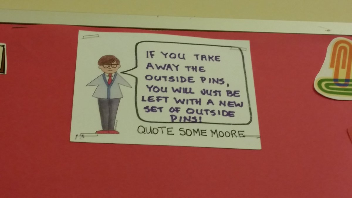 Rose_ah_lyn's tweet photo. At SMS Senior Yr Learning Support Board for the Open House tomorrow evening. Paper Friends Forever #PFF TY artist @kwiens62 https://t.co/nbNEUAkthb