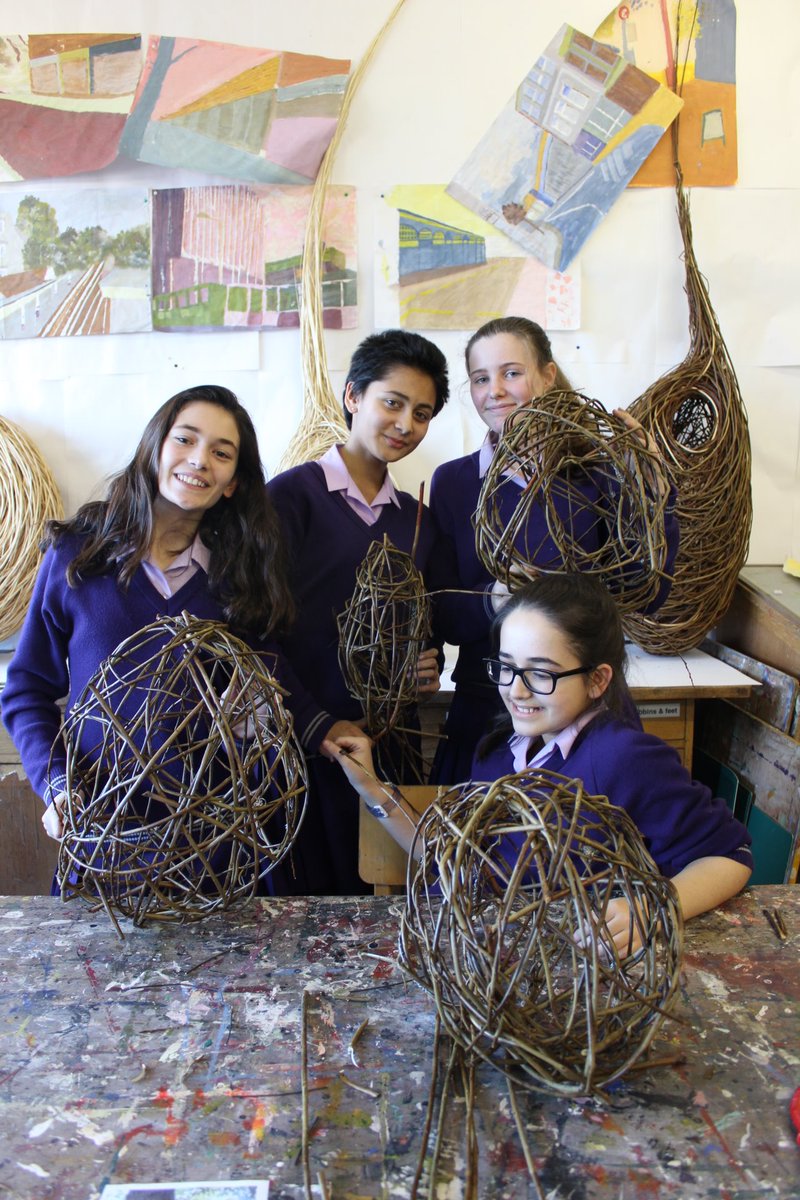 Year 8 have been Willow weaving! Some beautifully creative pieces here.