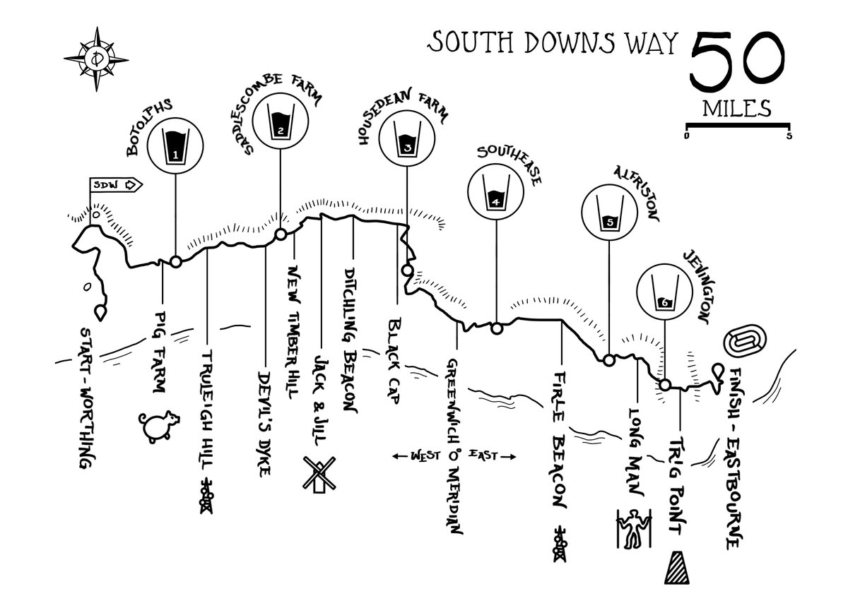 We commissioned @owendelaneyart to work on some new maps for us for this year. These will be appearing on finisher tee shirts for each of the events. We'll share the artwork for each race over the coming days/ weeks. Thanks Owen!