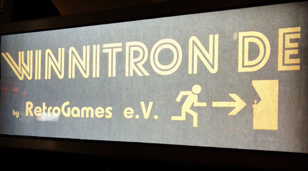 WinnitronDE's tweet photo. Winnitron is back in the exhibition … https://t.co/apoew50Yrf