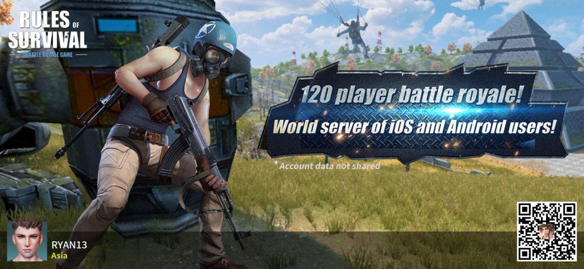 ryansantooos's tweet photo. #RulesofSurvival https://t.co/nLCVNNFRlA