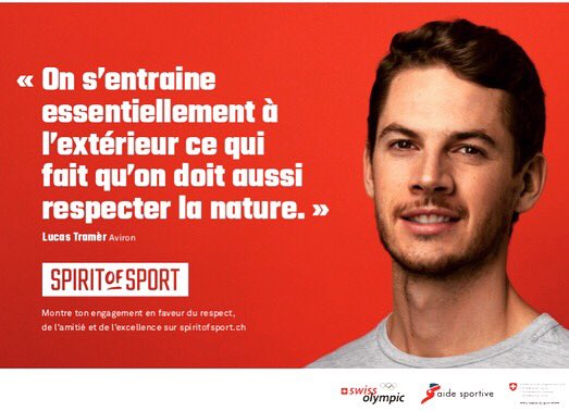 LucasTramer's tweet photo. Swissolympic is raising awareness for important values in sport, check out their website: https://t.co/yW74Bd2kyI https://t.co/ACxzRAlG6Q